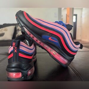 Nike Air Max 97 Black Flash Crimson Racer Blue